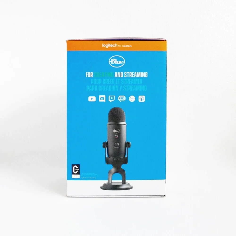 NEW IN BOX LOGITECH YETI BLUE USB Microphone Factory Sealed
